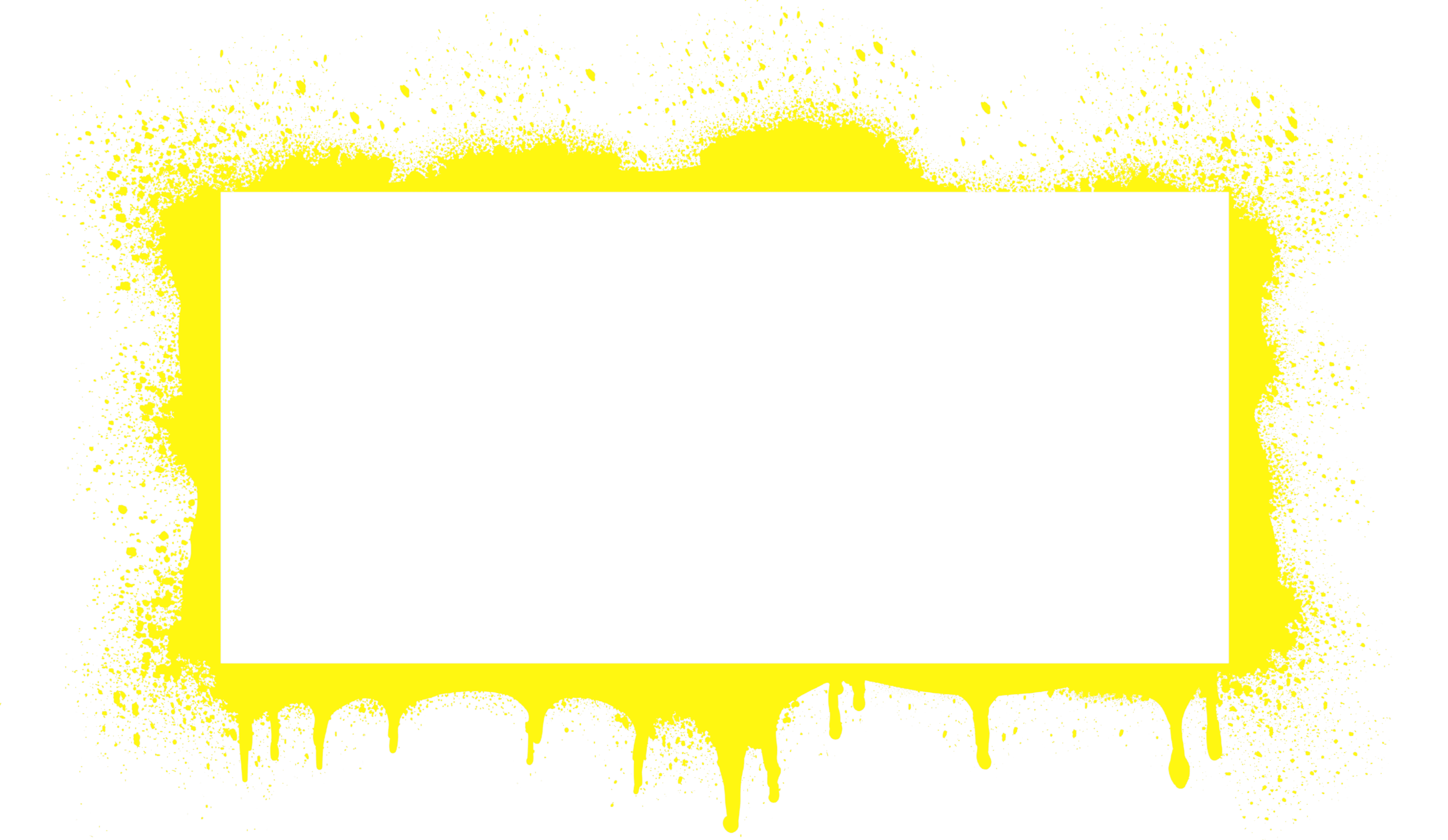 Yellow Frame Print